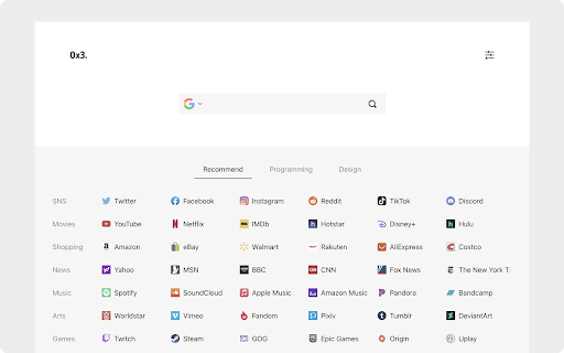 0x3.com screenshot 1