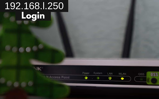 192.168.l.250 Login Admin screenshot 1