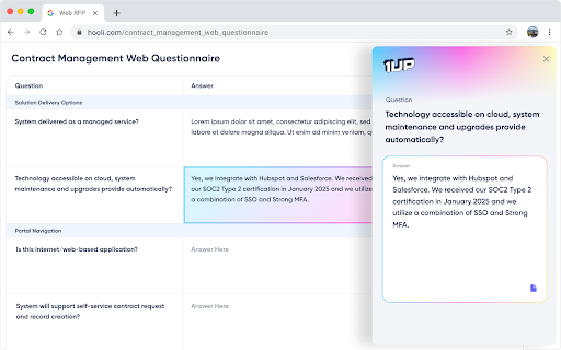 1up Chrome Extension screenshot 1