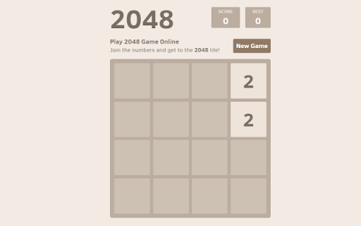 2048 Classic Game screenshot 1