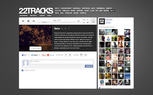 22tracks screenshot 1