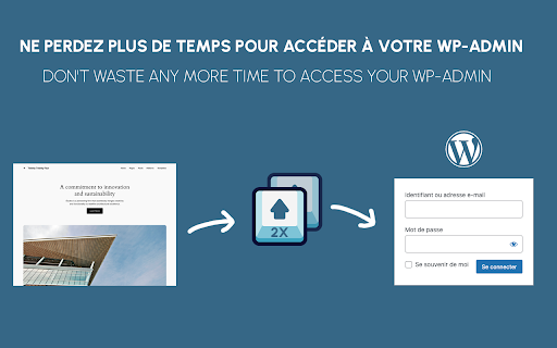 2xShift Goto secret wp-admin screenshot 1