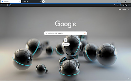 3D Browser Theme screenshot 1