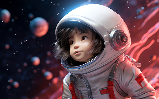 3d rendering astronaut screenshot 1