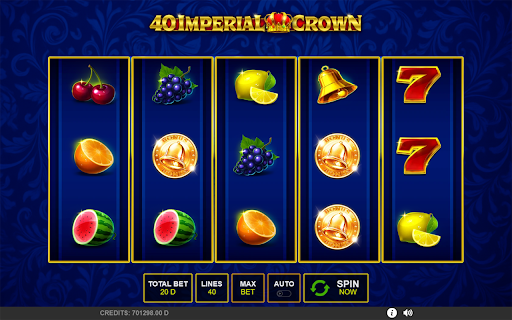 40 Imperial Crown - Slot Machine screenshot 1