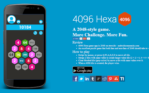 4096 Hexa screenshot 1