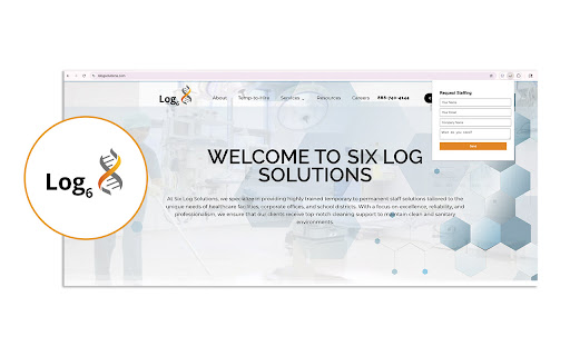 6 Log Solutions Contact Form screenshot 1