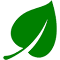 a leaf logo