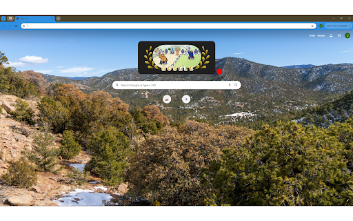 A Mountain under a Clear Blue Sky screenshot 1