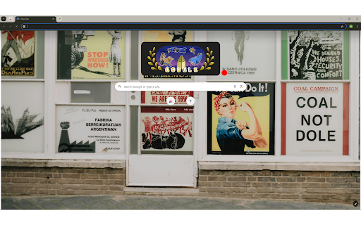 A Variety of Posters on a Storefront screenshot 1