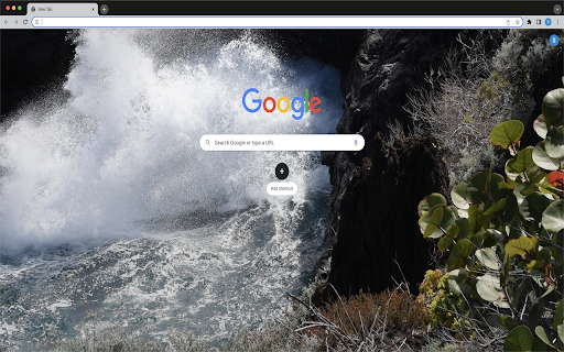 A Wave In A Cave Theme screenshot 1