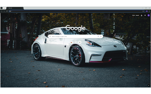 A White Nismo 370z screenshot 1