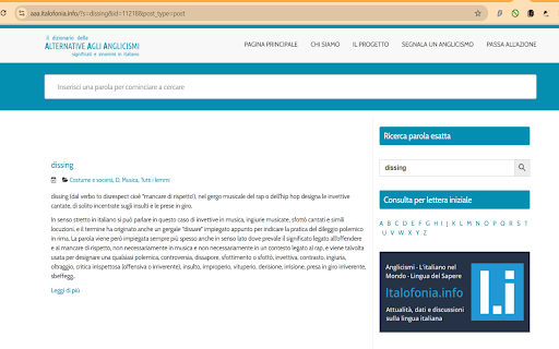 AAA Dizionario Anglicismi screenshot 1