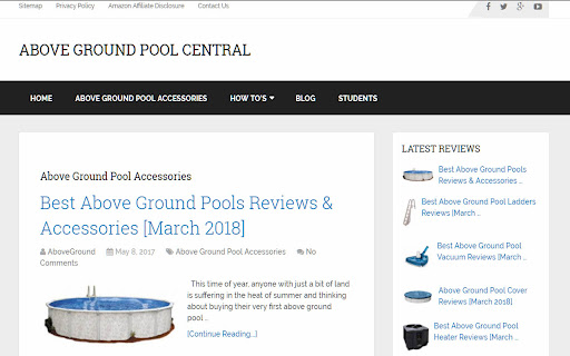 Above Ground Pool Central screenshot 1