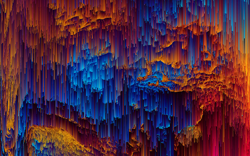 Abstract Digital Pixel Art screenshot 1