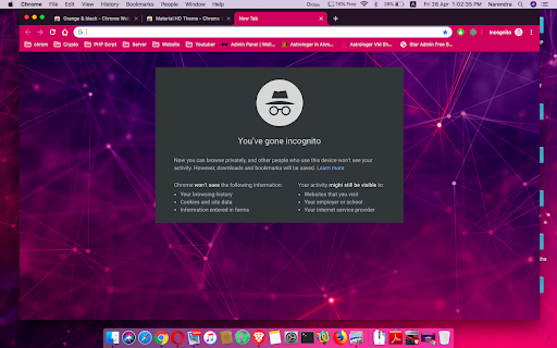 Abstract theme pro screenshot 1