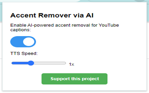 Accent Remover via AI screenshot 1