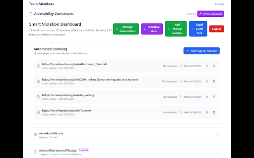 AccessOps - Accessibility Scanner screenshot 1