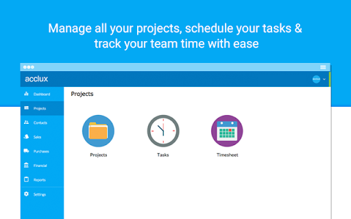acclux accounting screenshot 1
