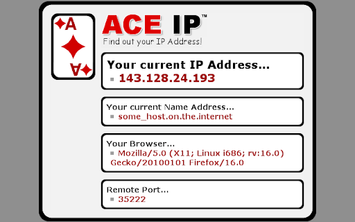 ACE IP - Find Your IP Address screenshot 1