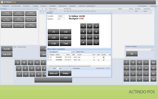 Actindo ERP-Suite/POS screenshot 1