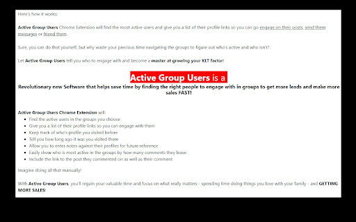 Active Group Users screenshot 1