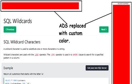 Ad Replacer screenshot 1