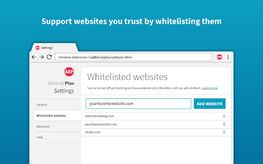 Adblock Plus - free ad blocker screenshot 1