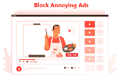 AdBlockia-Ad Blocker for YouTube screenshot 1