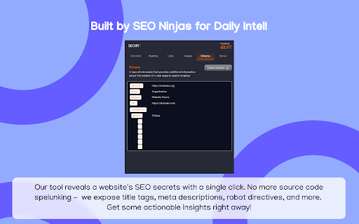 AdLift SEO Analyzer screenshot 1