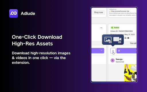 Adlude - Save Facebook Winning Ads screenshot 1