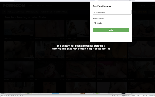 Adolescent Protection screenshot 1