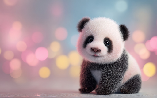 Adorable Baby Panda screenshot 1