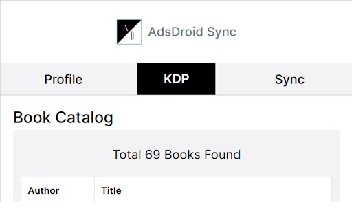 AdsDroid Sync screenshot 1