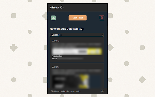 AdSnout screenshot 1