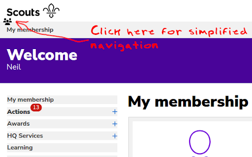 Adult Scout Membership Extension screenshot 1