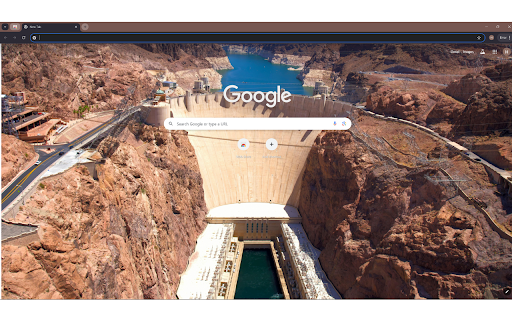Aerial View of Hoover Dam screenshot 1
