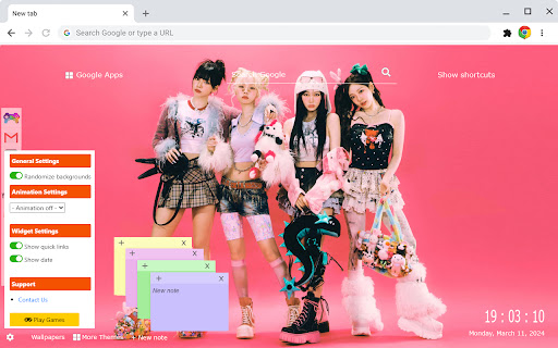 Aespa Wallpapers New Tab by Gameograf screenshot 1