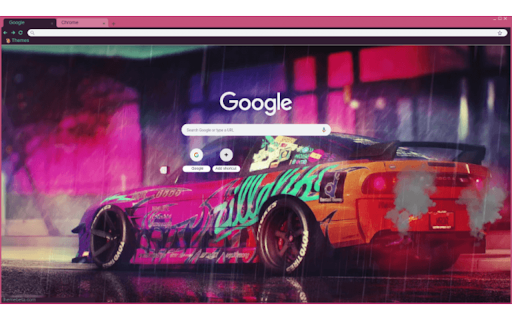 Aesthetic JDM pink theme screenshot 1