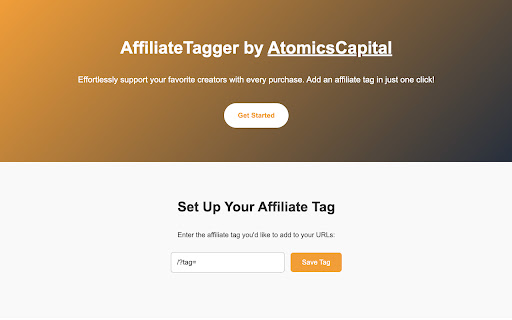 AffiliateTagger screenshot 1