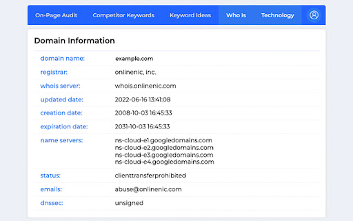 Agency Dashboard SEO Extension screenshot 1