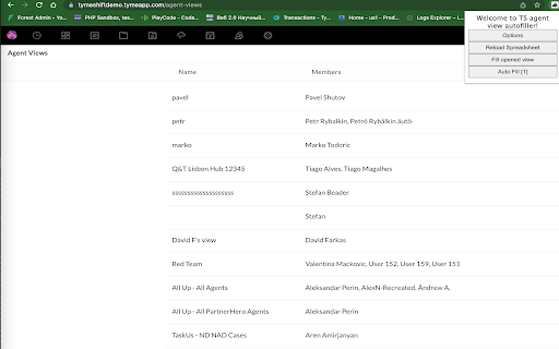 Agent View Autofill screenshot 1