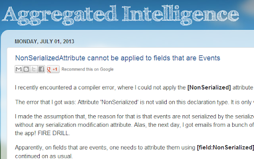 Aggregated Intelligence Blog screenshot 1