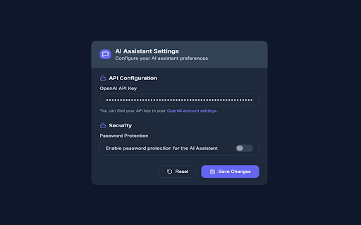 AI Assistant screenshot 1