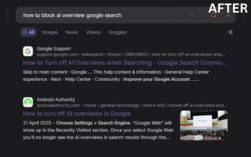 AI Blocker screenshot 1
