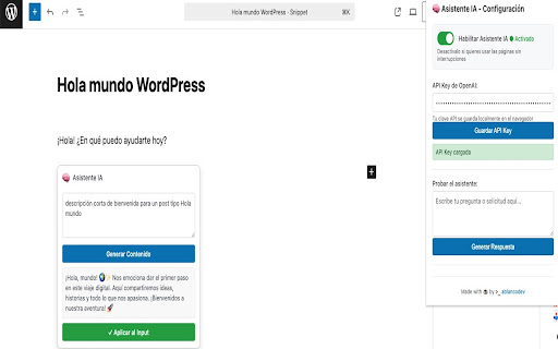 AI Content Helper screenshot 1