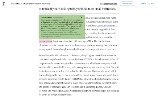 AI Dictionary screenshot 1