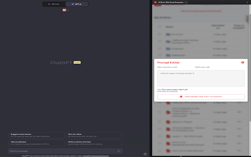 AI Drive - Side Panel screenshot 1
