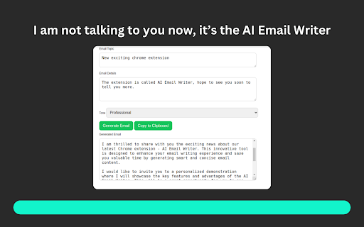 AI Email Writer screenshot 1