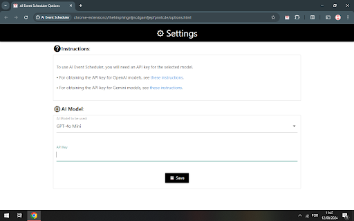 AI Event Scheduler screenshot 1